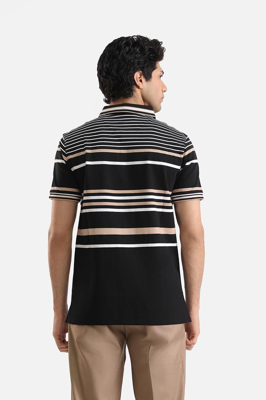 STRIPED POLO SHIRT