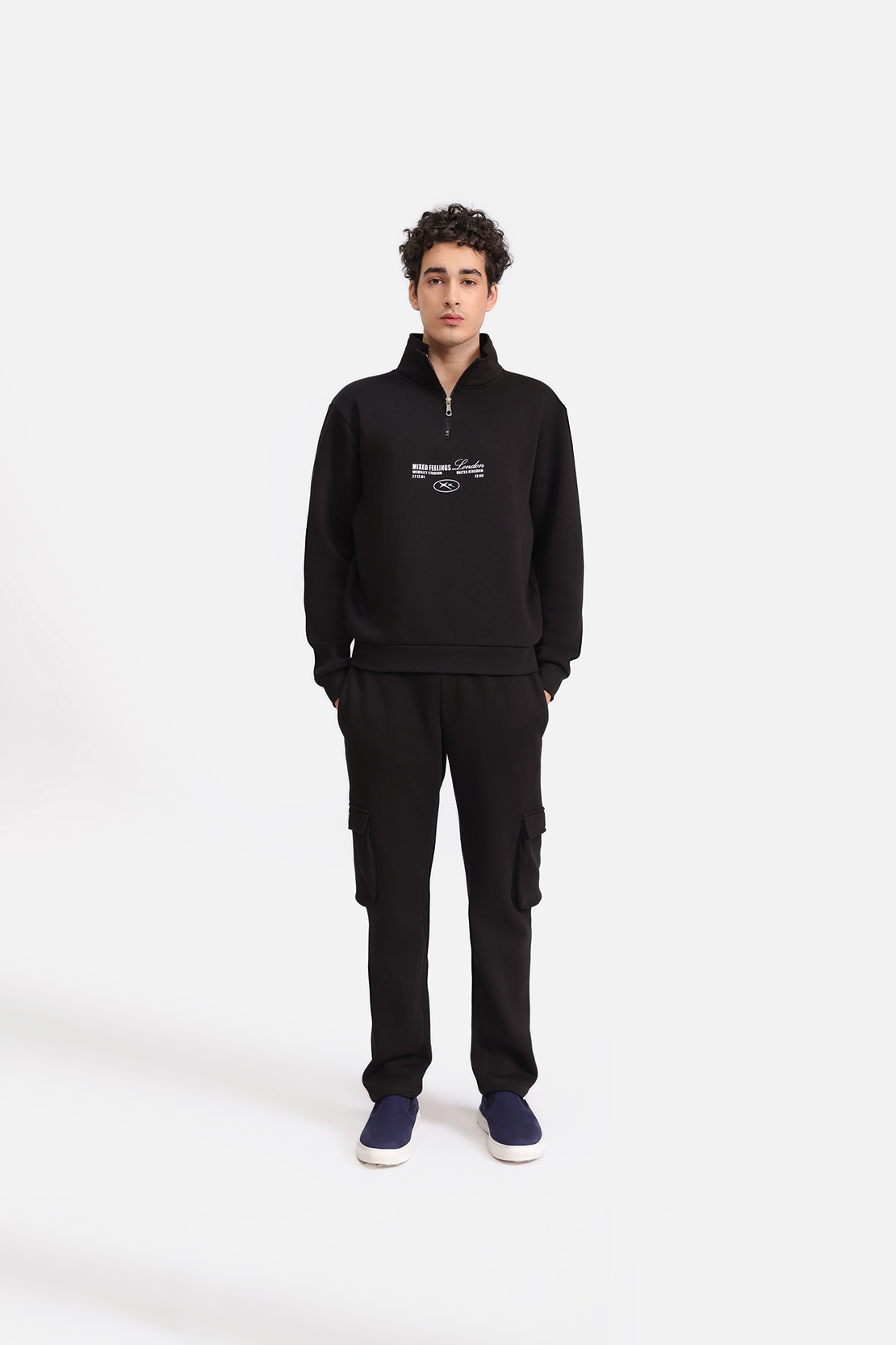 RELAXED MOCKNECK PULL-OVER
