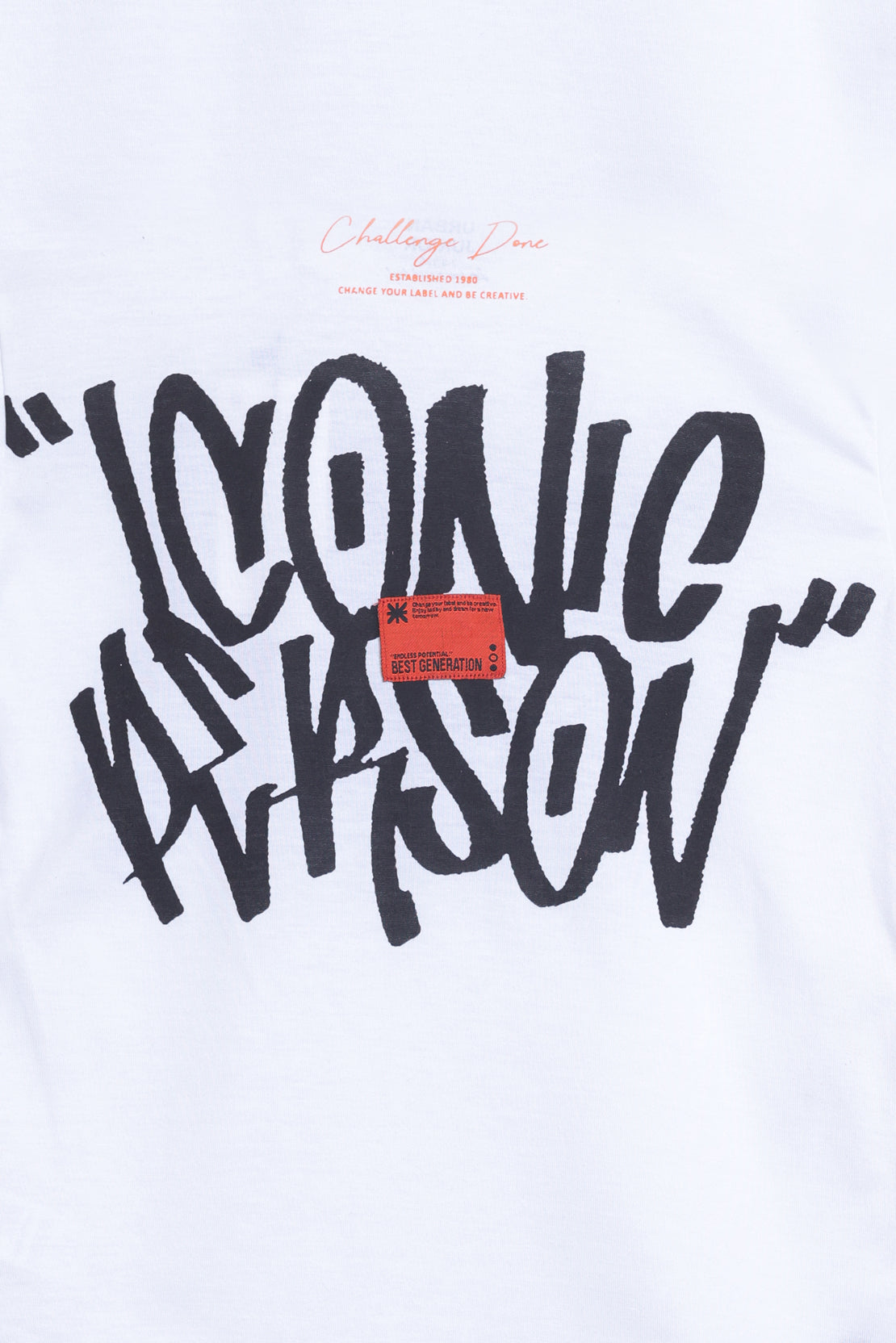 SLOGAN PRINT T-SHIRT