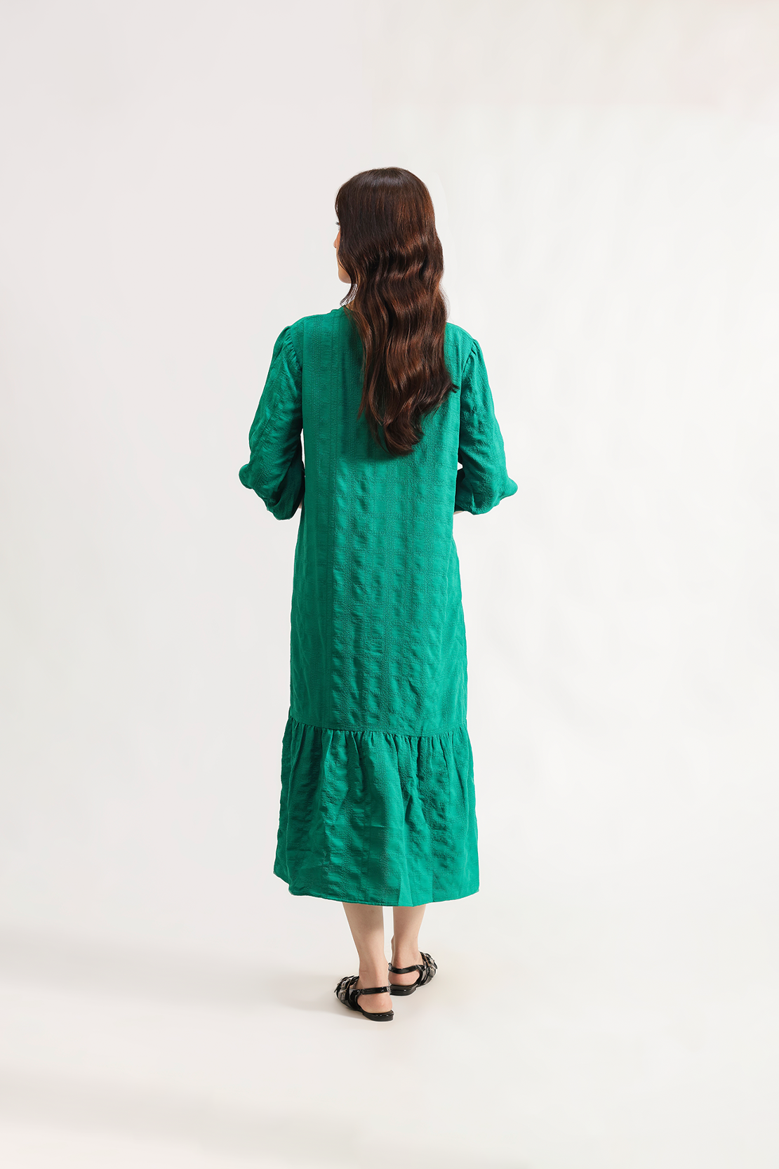 Button-through dress