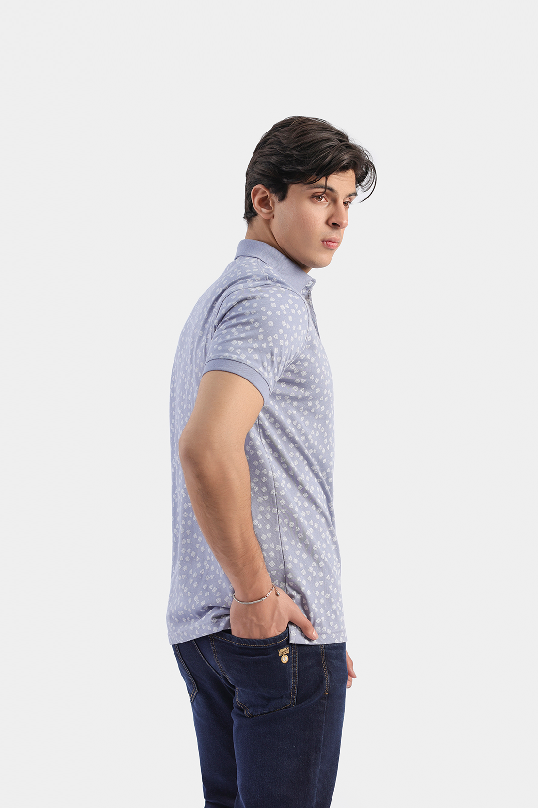 All-Over Printed Polo