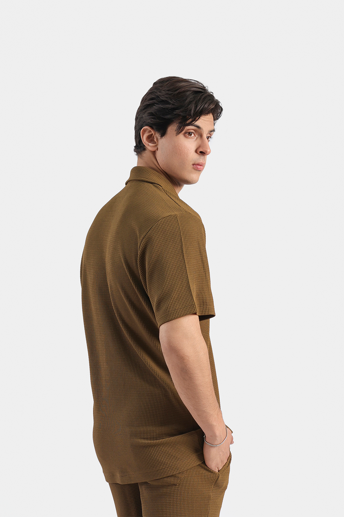 MEN COORD SET CUBAN SHIRT