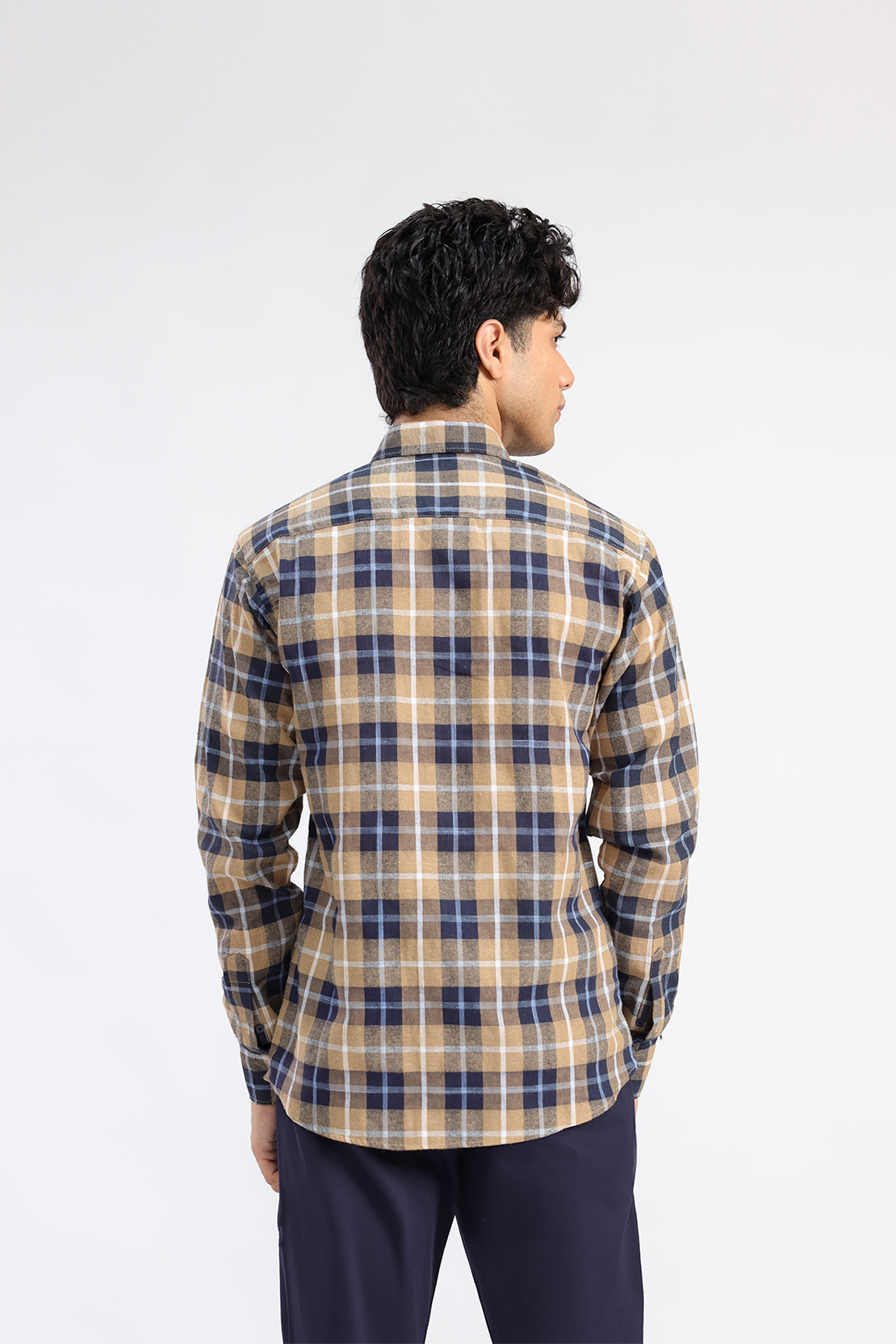 Textured Check Shirt