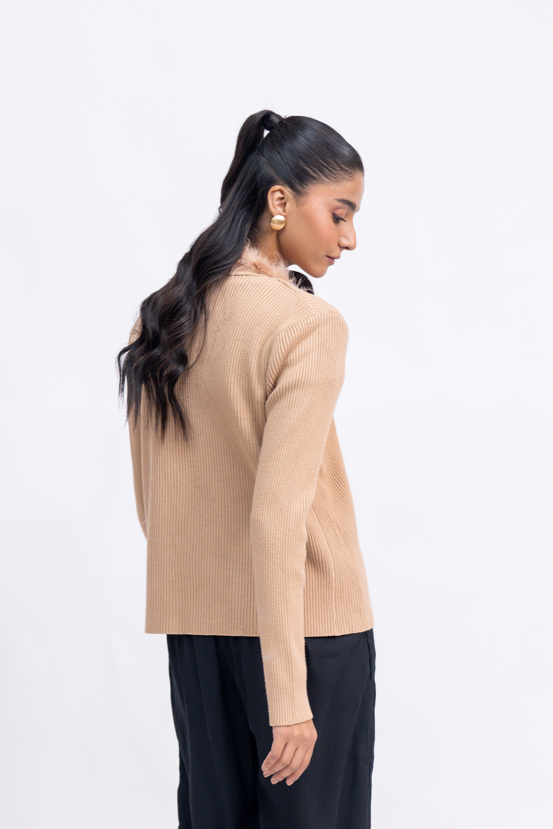Oversized Knit Cardigan
