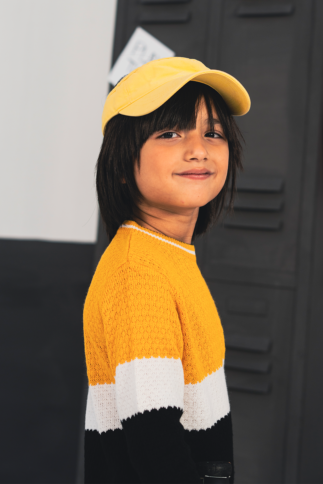 Boy Contrast Sweater