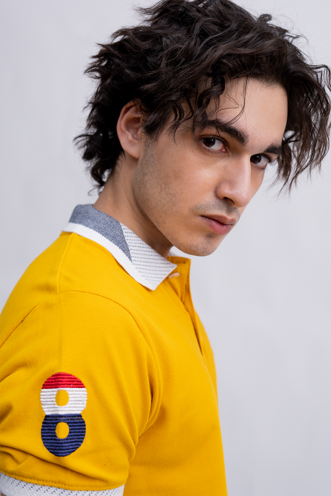 Men Graphic Polo