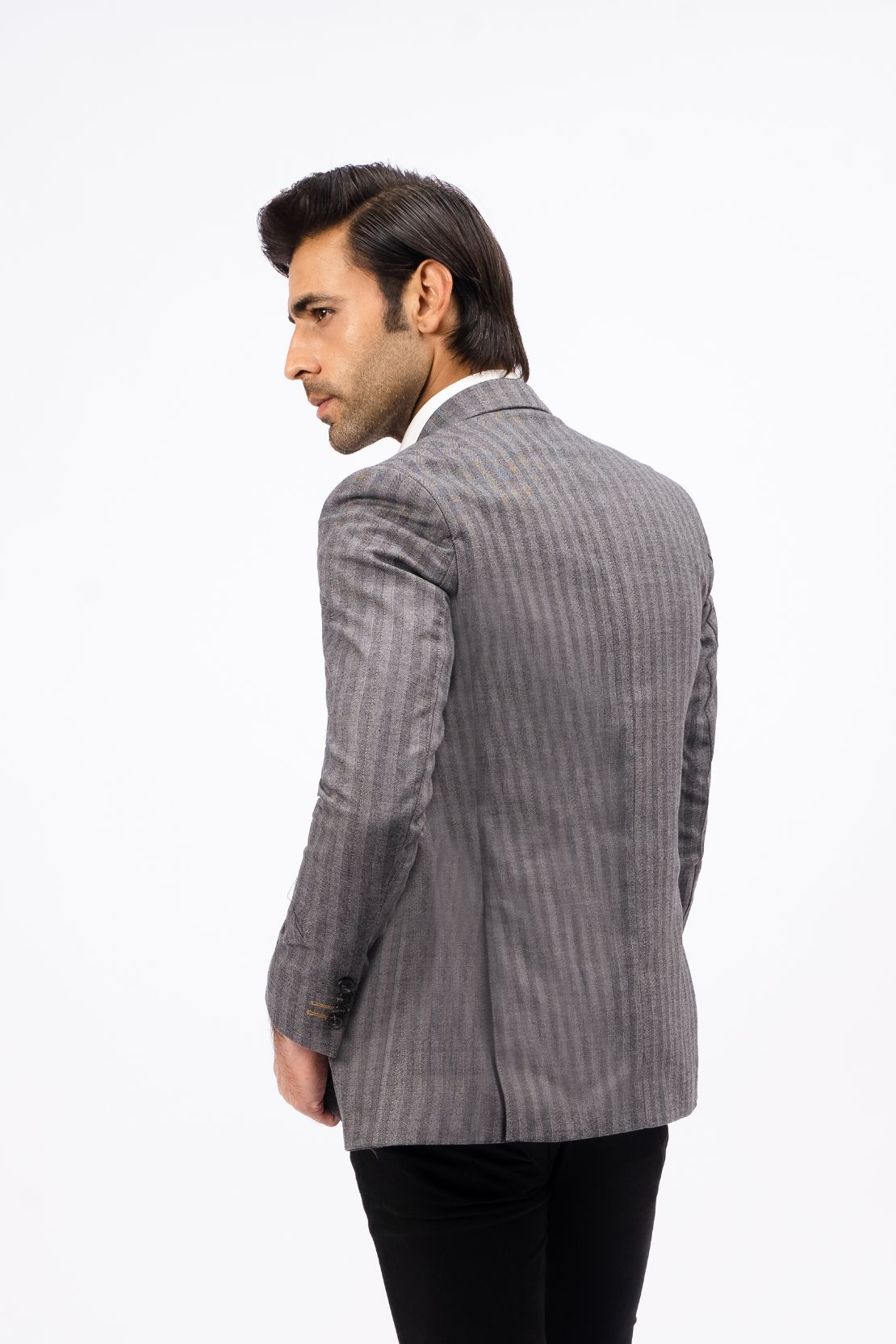 Grey Casual Coat