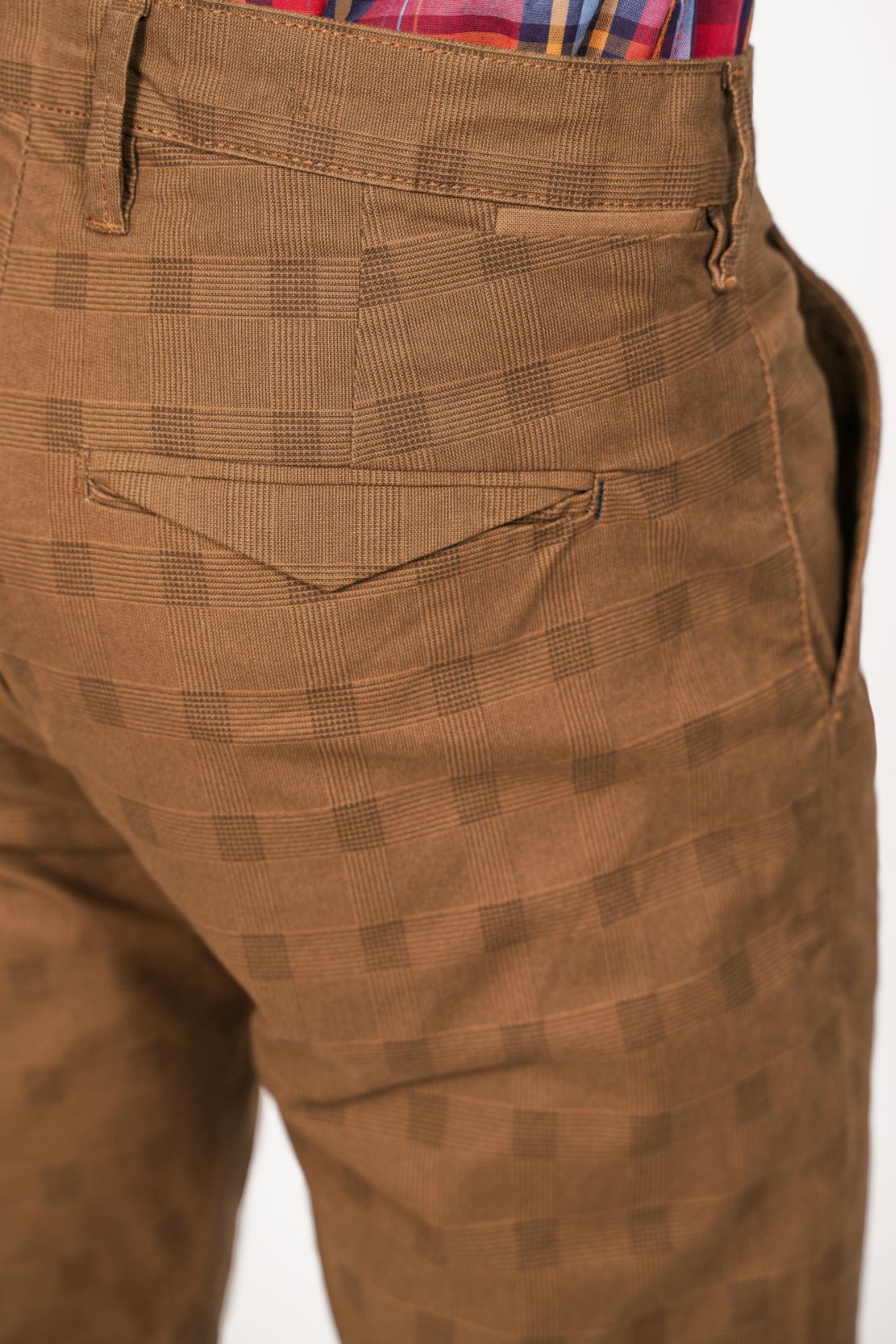 Check Pattern Casual Pant