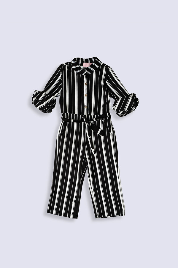 Striped Jump Suit
