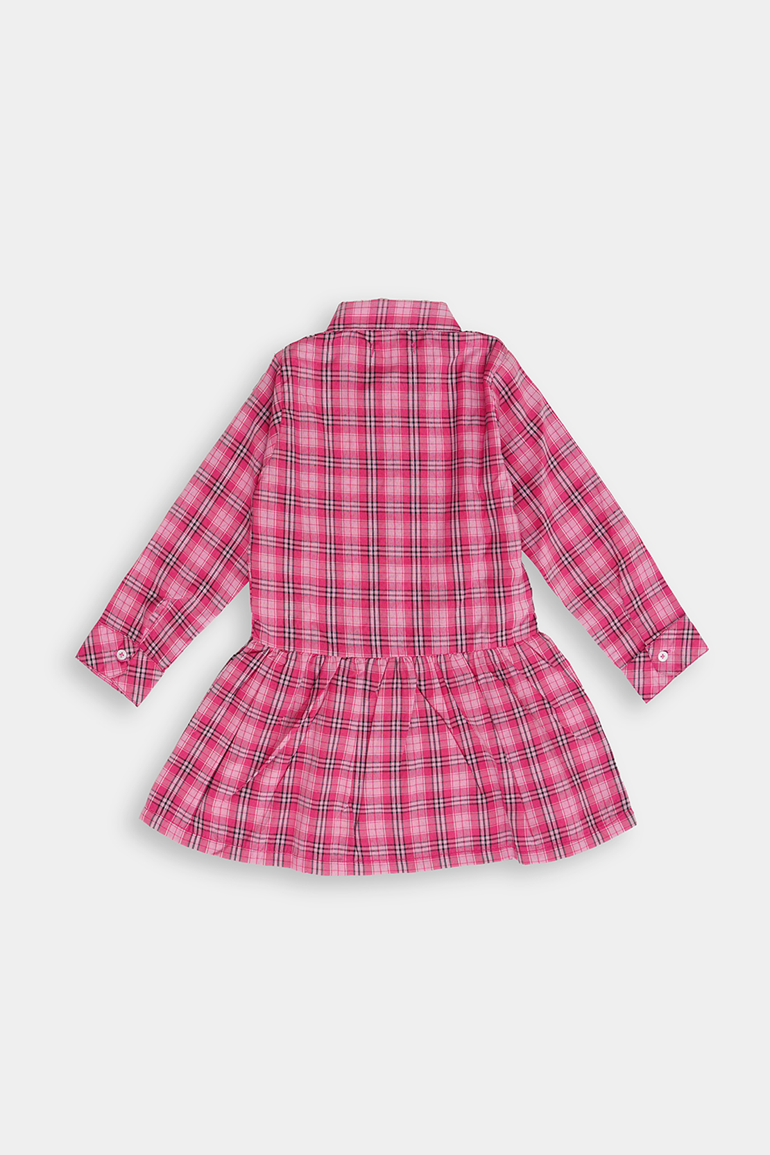 Checkered Pleated top