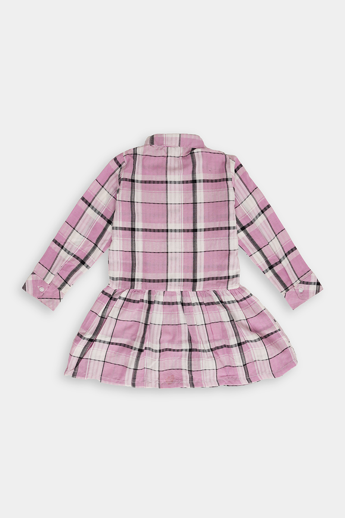 Checkered Pleated top