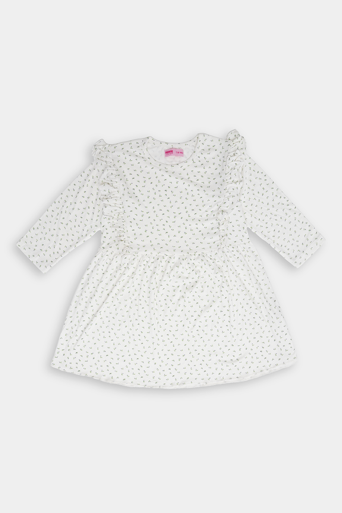 Girls ruffled co-ord set top