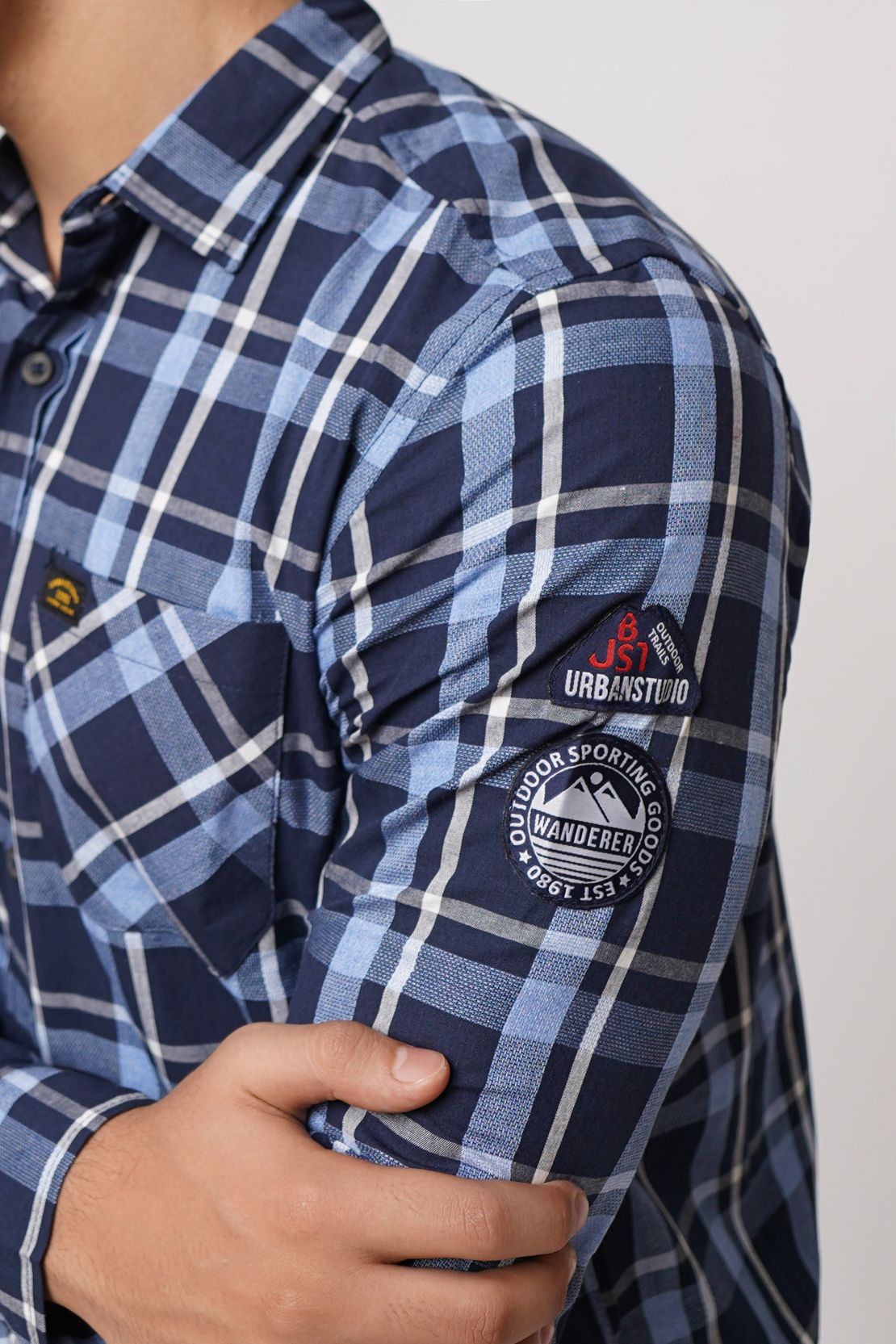 Men Button Down Casual Shirt