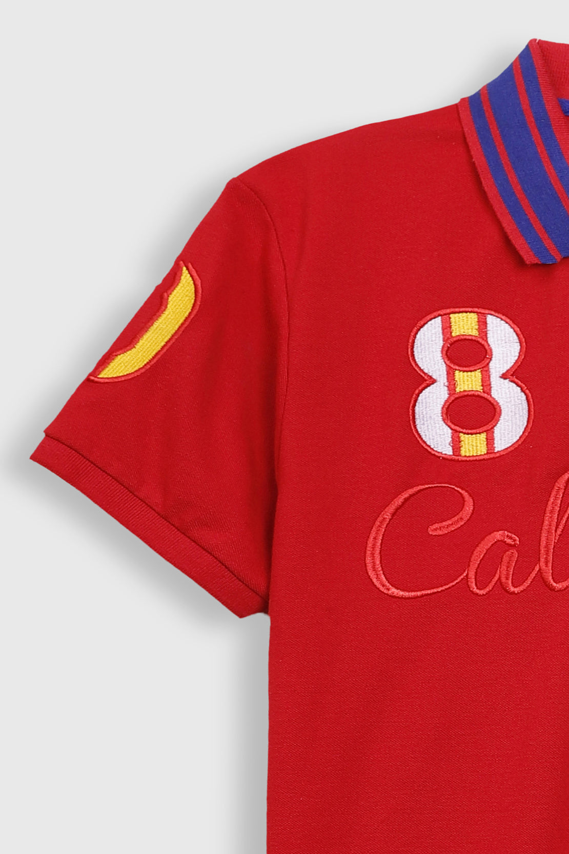 Pique polo shirt