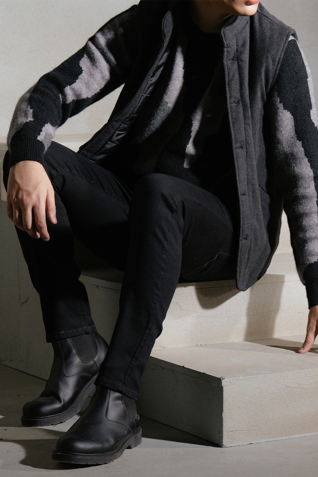 Men Sleeveless Jacket