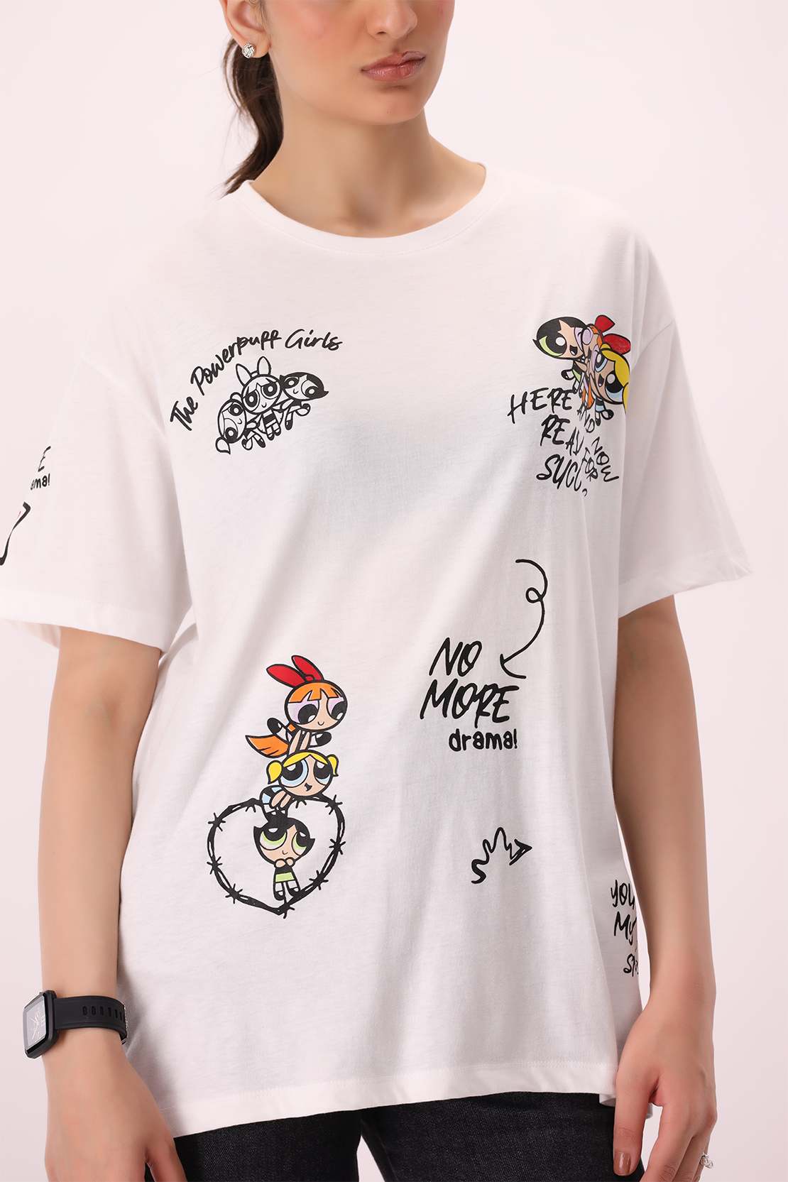 Oversized Printed Tee