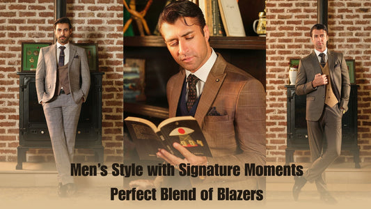 Men’s Style with Signature Moments: The Perfect Blend of Blazers and Coats