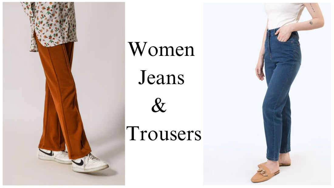 Buy women's trousers and jeans online in Pakistan