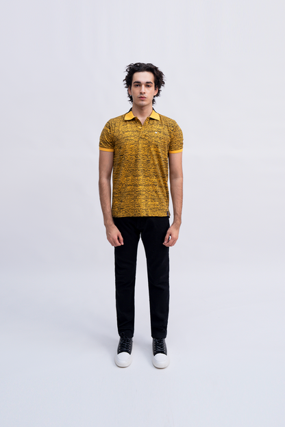 Men Contrast Polo