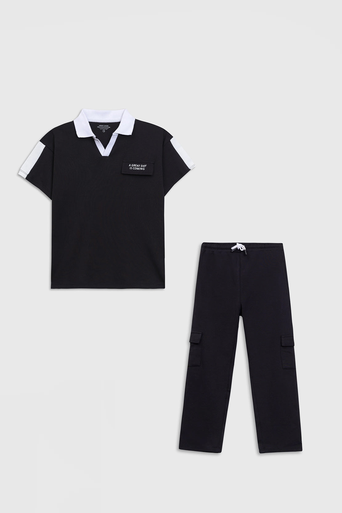 BOY COORD SET POLO