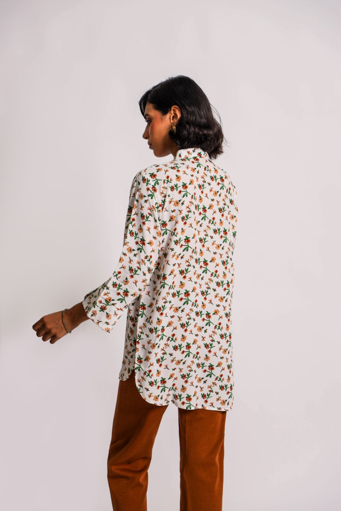 Ladies Floral Print Top