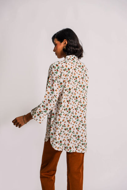 Ladies Floral Print Top