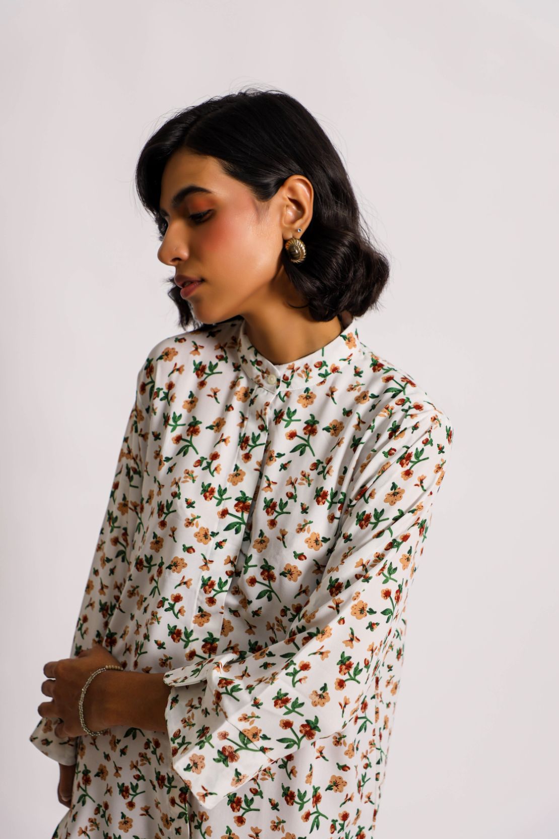 Ladies Floral Print Top