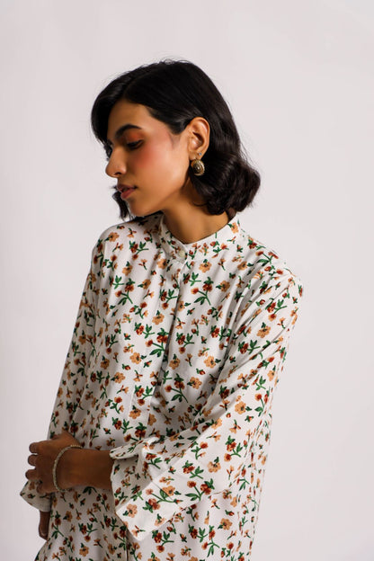 Ladies Floral Print Top