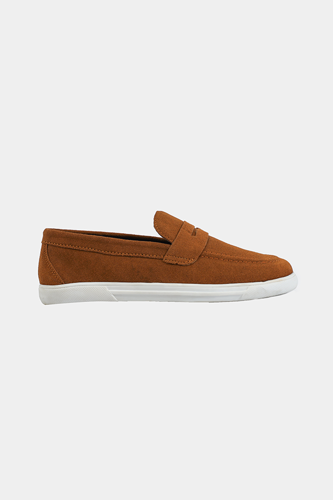 LEATHER SLIP-ON LOAFERS