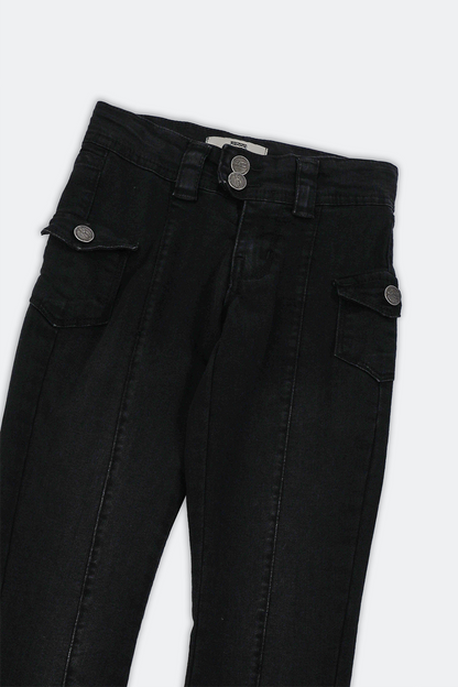Basic Skinny Flare Jeans