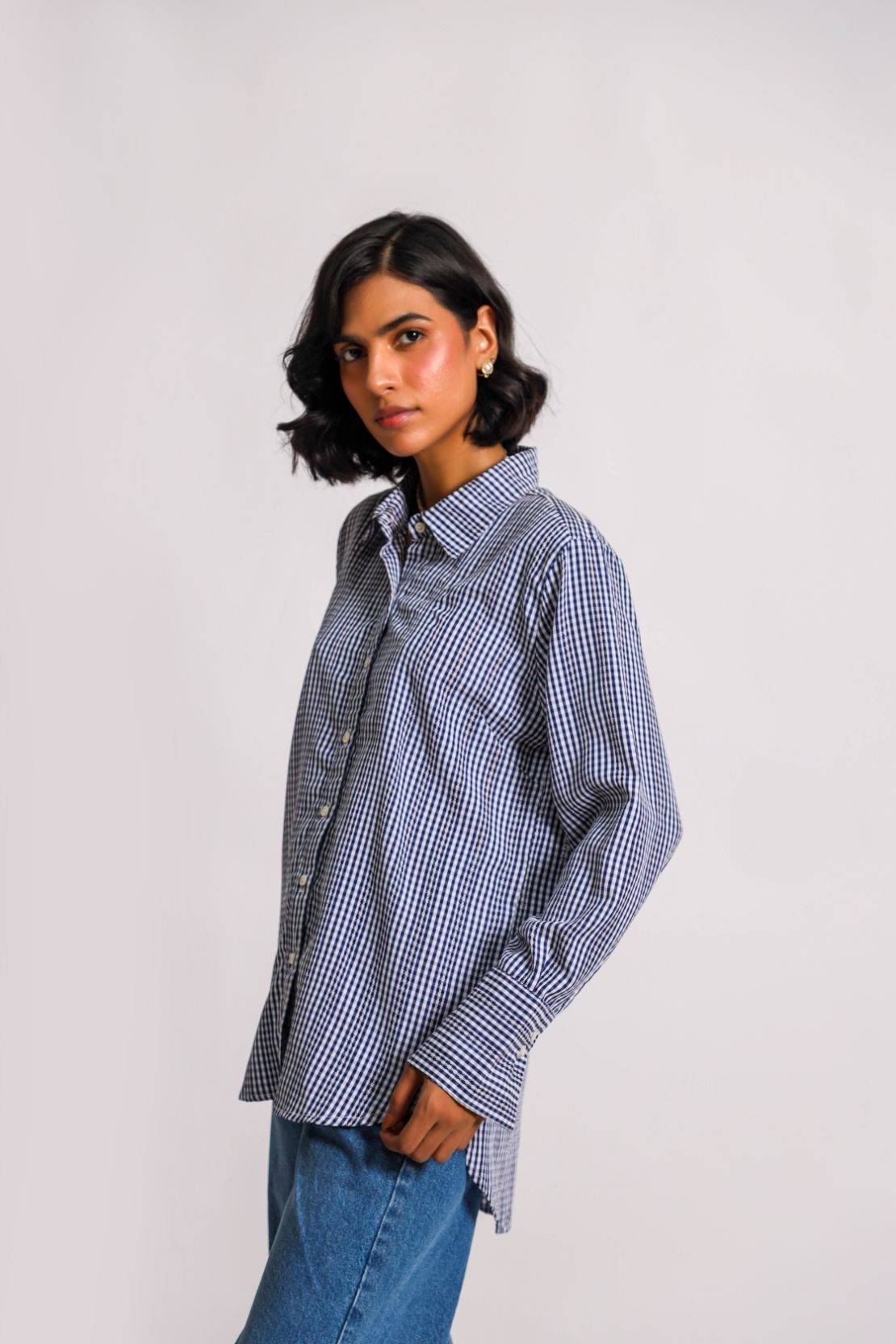 Ladies Button Down Shirt