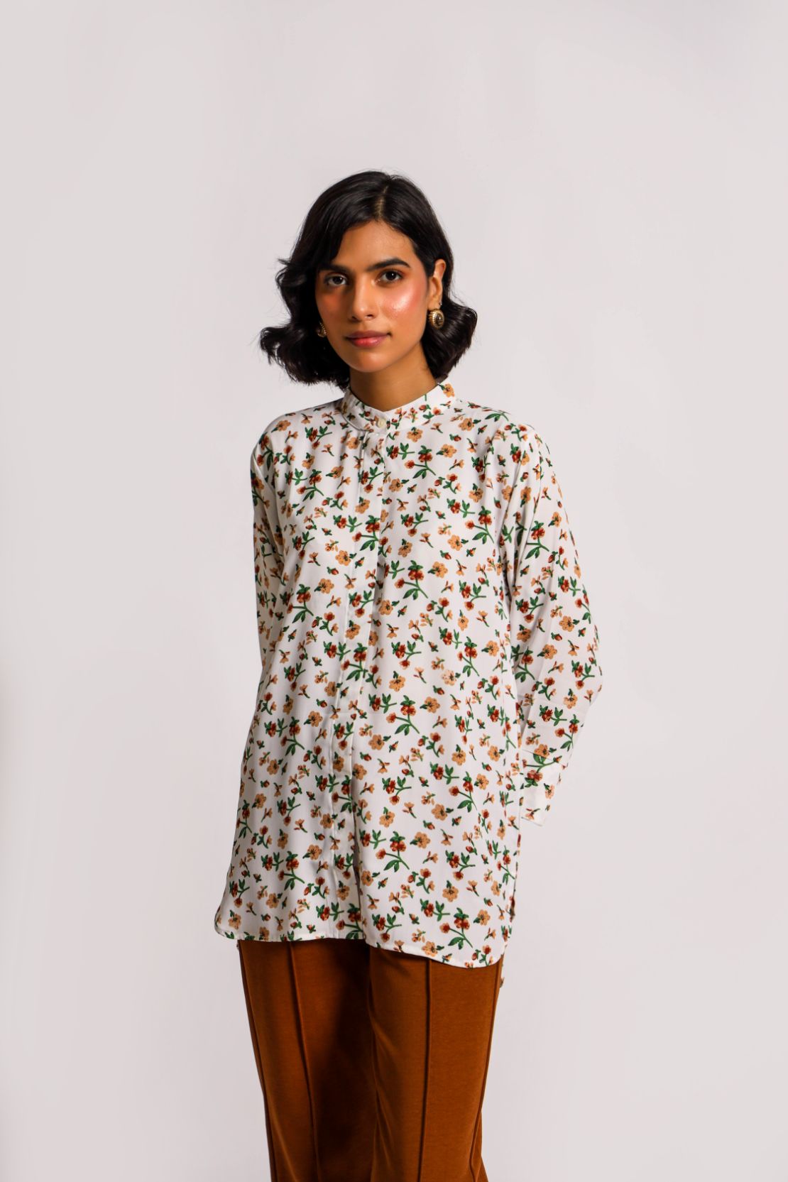 Ladies Floral Print Top