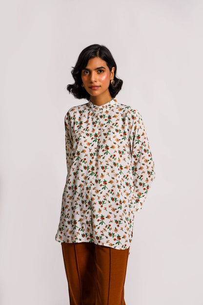 Ladies Floral Print Top