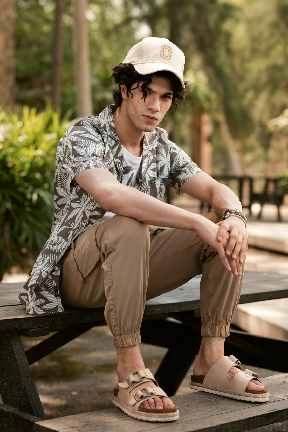 Men Floral Print Casual Shirt