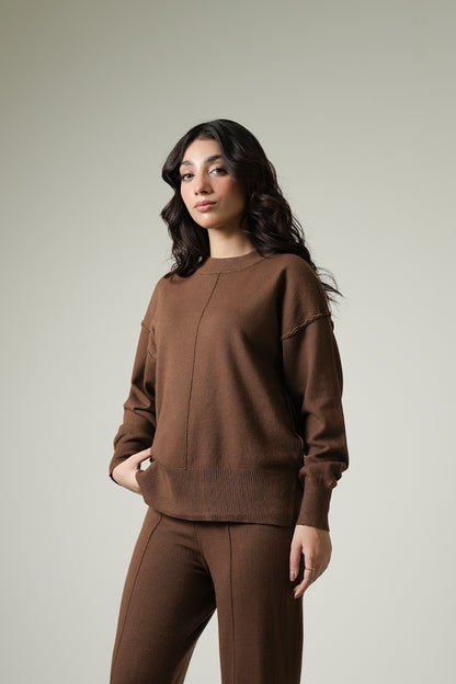 LADIES COORD SET SWEATER