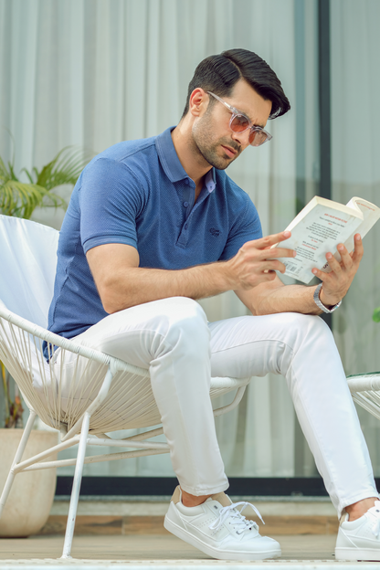 Men Plain Polo