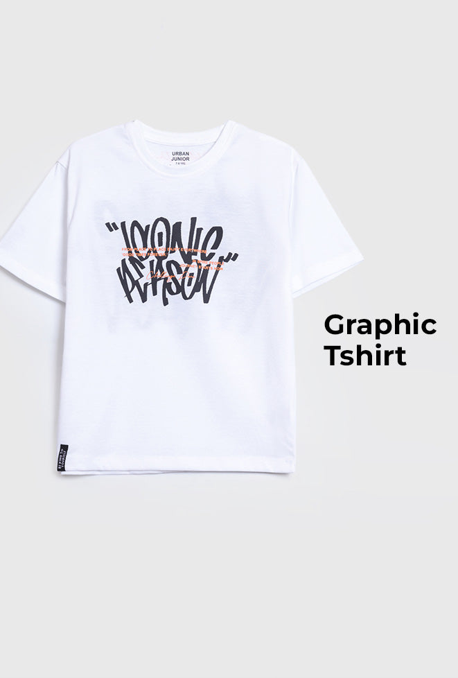 BOY GRAPHIC T SHIRT 
