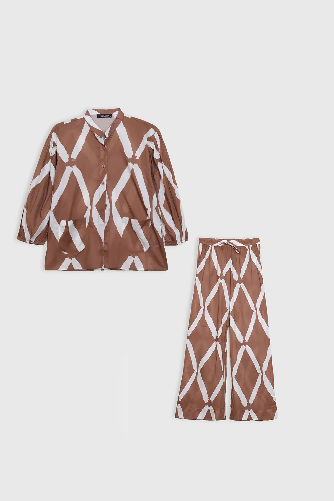 Co-ord set printed trousers