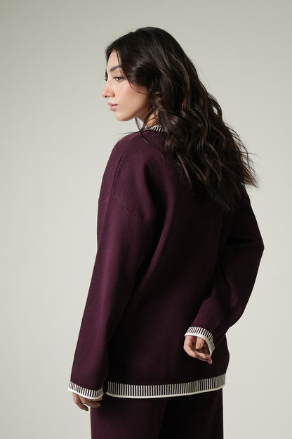 LADIES COORD SET SWEATER