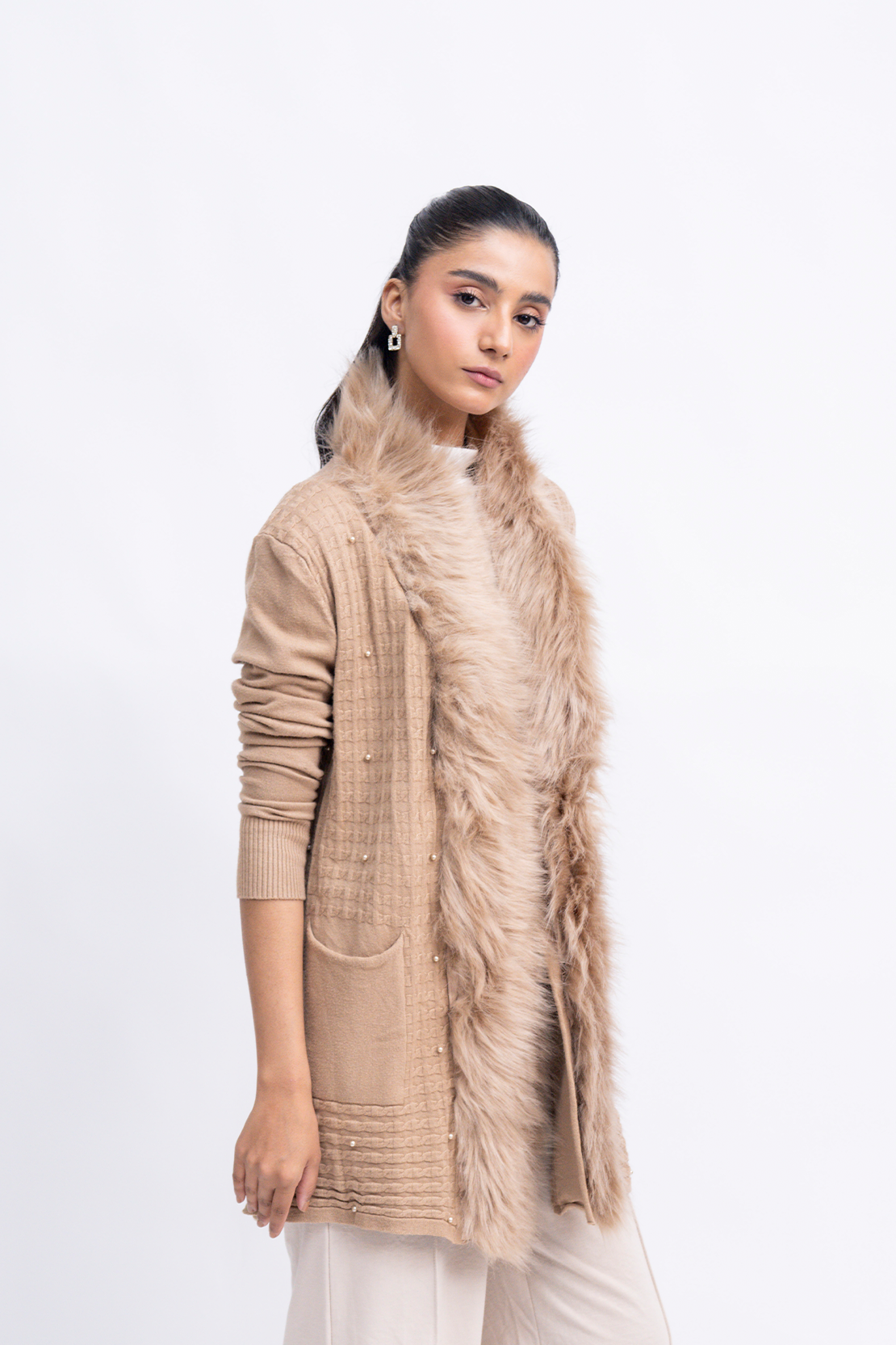 Oversized Knit Cardigan