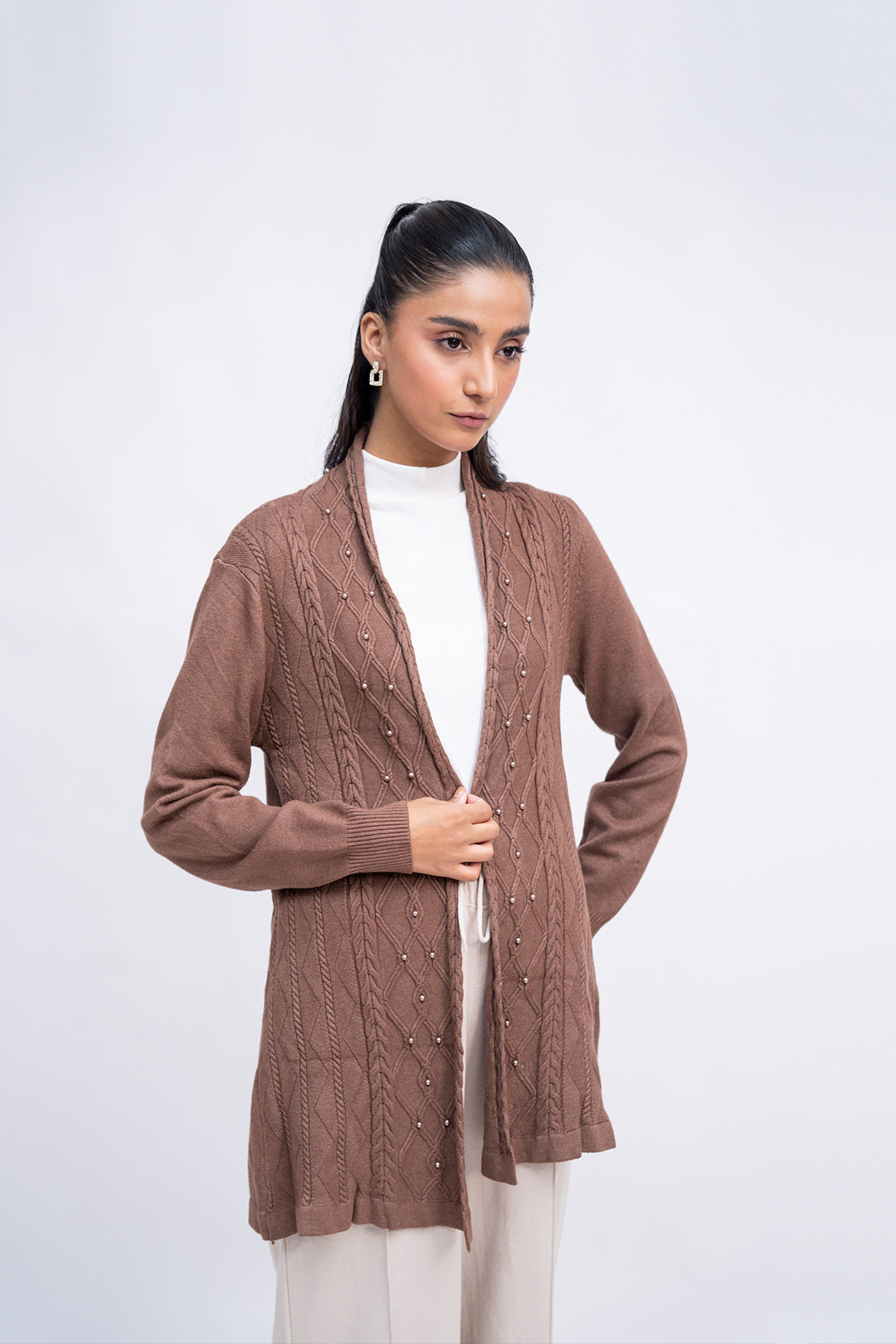 Oversized Knit Cardigan