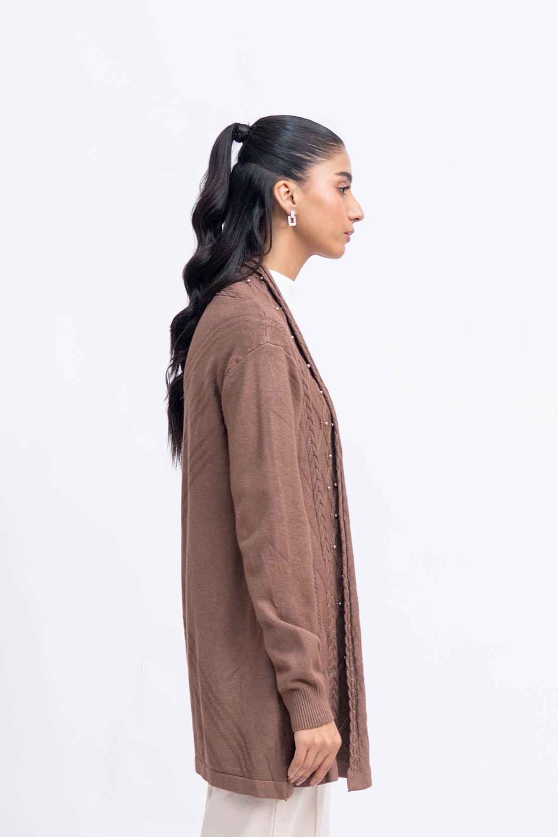 Oversized Knit Cardigan
