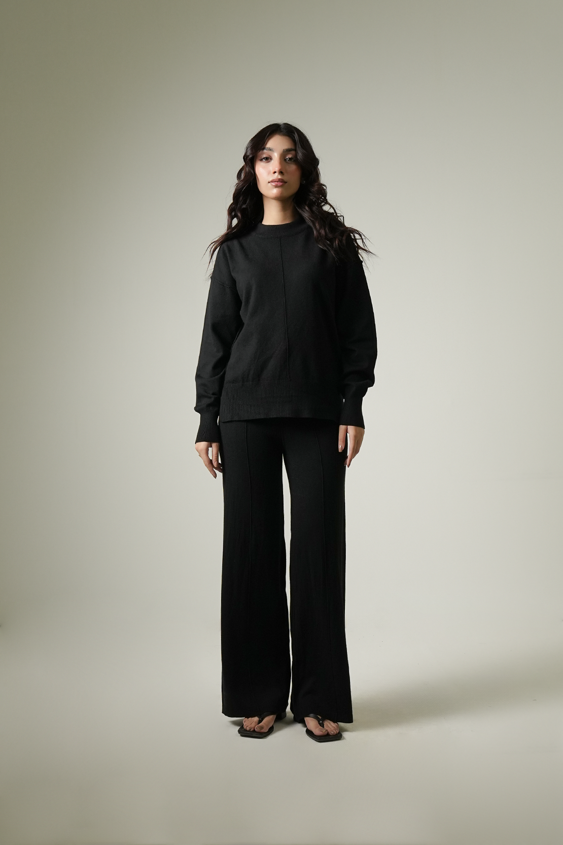 LADIES COORD SET SWEATER