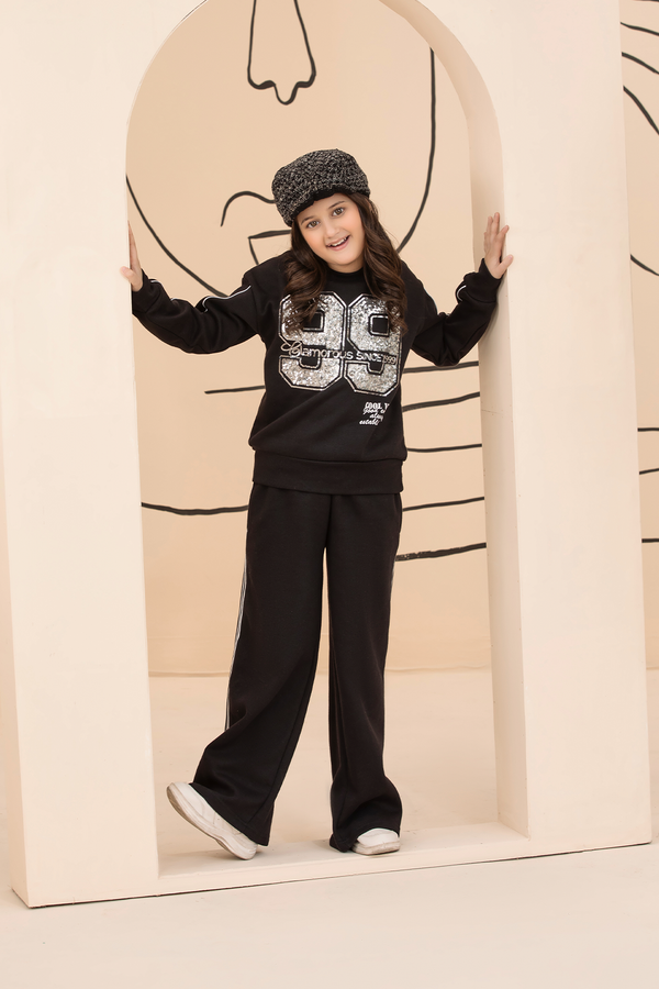 GIRL COORD SET SWEAT SHIRT