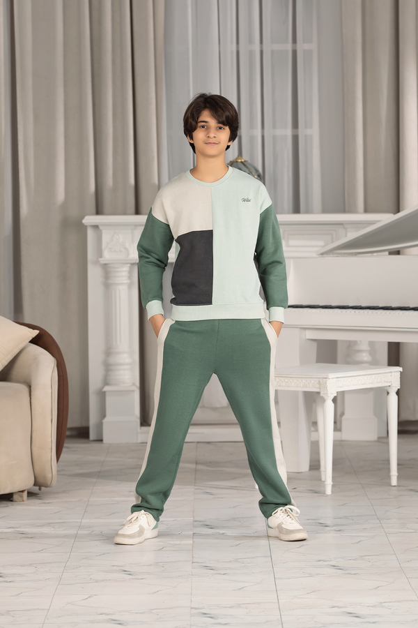 BOY COORD SET SWEAT SHIRT