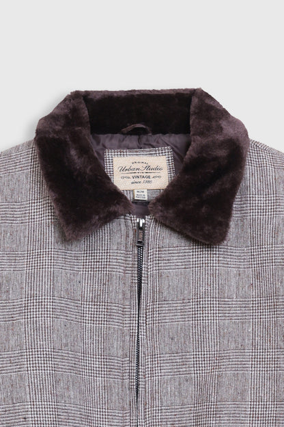 Wool-Blend Bomber Jacket