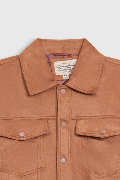 Suede Trucker Jacket