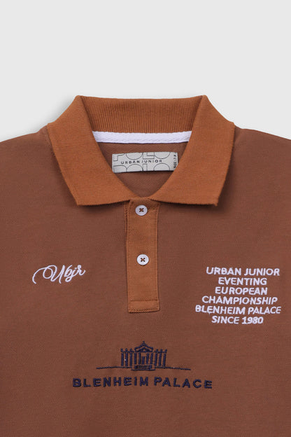 Embroidered polo shirt