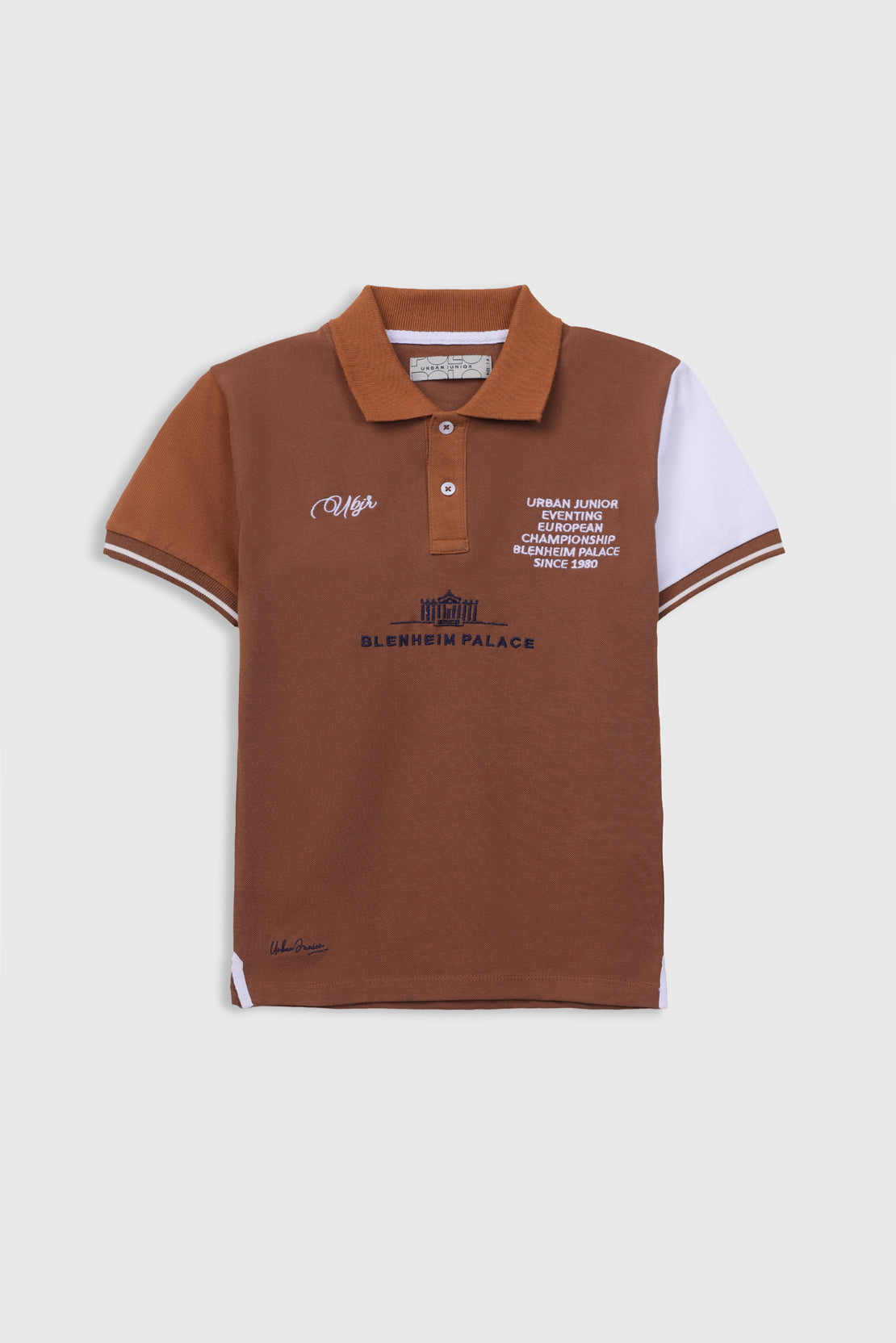 Embroidered polo shirt