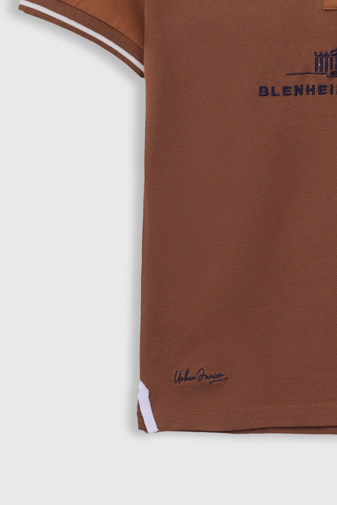 Embroidered polo shirt